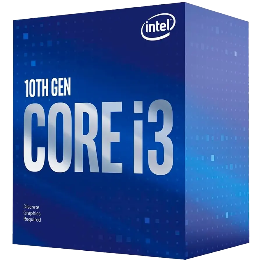 Procesador Intel Core i3-10100F 4.3GHz 6MB Comet Lake LGA1200 c/ Cooler